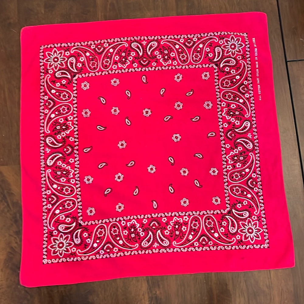 Bandana, red